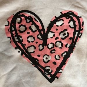 Super Soft Heart Hoodie NWOT